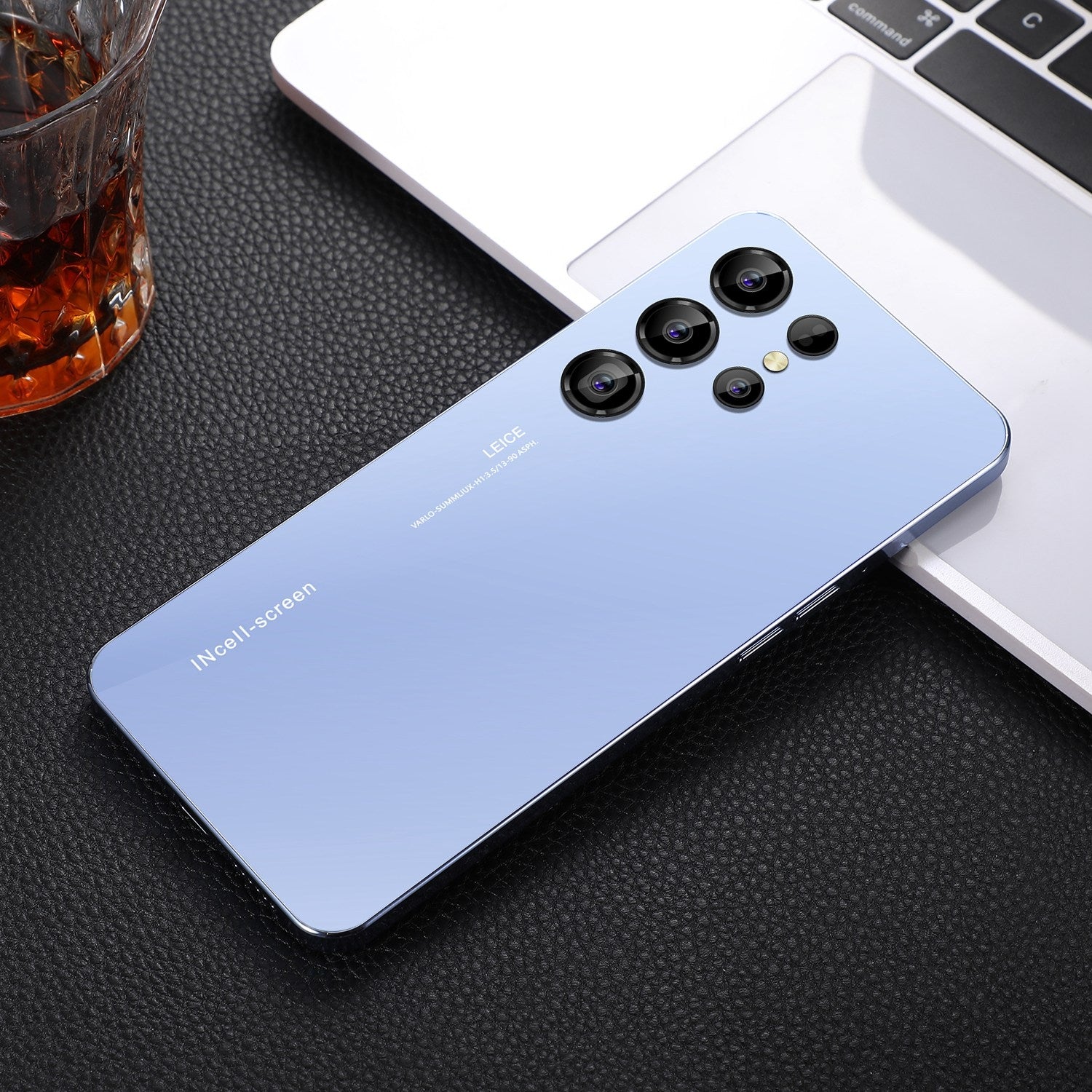 S23 Ultra / U19, 3GB+64GB, 6.53 inch Screen, Face ID & Side Fingerprint Identification, Android 9.1 MTK6753 Octa Core, Network: 4G, Dual SIM(Blue)