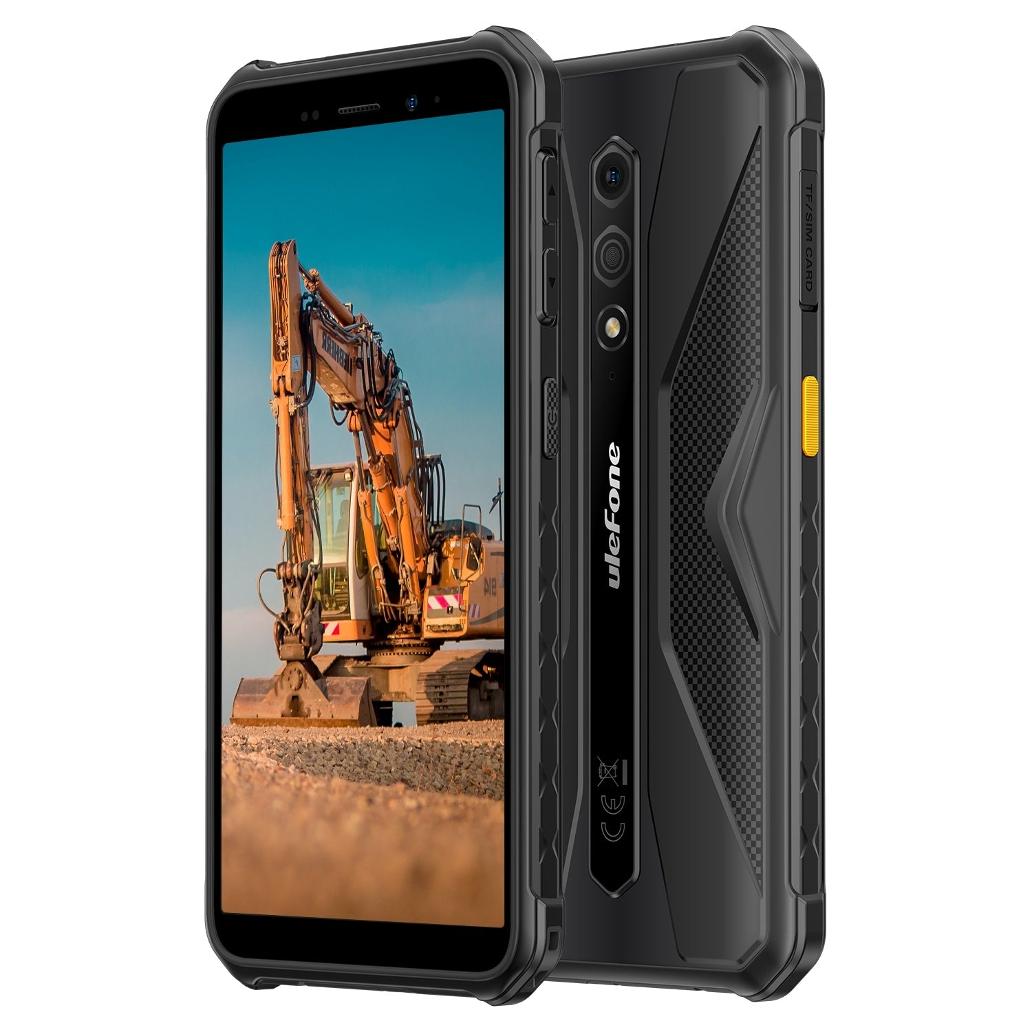 Ulefone Armor X12, 3GB+32GB, Rugged Phone, Face Unlock, 5.45 inch Android 13 Go MediaTek Helio A22 Quad Core, Network: 4G, NFC(All Black)