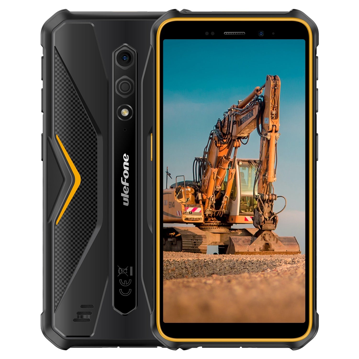 Ulefone Armor X12, 3GB+32GB, Rugged Phone, Face Unlock, 5.45 inch Android 13 Go MediaTek Helio A22 Quad Core, Network: 4G, NFC(Some Orange)