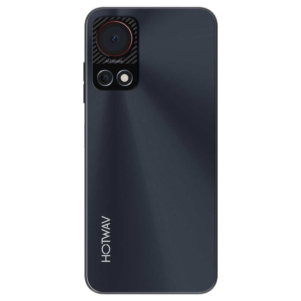 HOTWAV Note 13, 4GB+128GB, Side Fingerprint Identification, 6.6 inch Android 13 T606 Octa Core up to 1.6GHz, Network: 4G, OTG(Black)