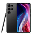 F102 / S25 Ultra, 4GB+64GB, 6.75 inch Android 11 MTK6762 Octa Core, Network: 4G, Dual SIM, Support Wireless Charging, Plug:UK Plug(Titanium Black)