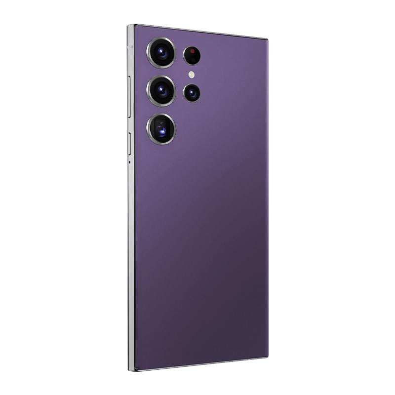 S24 Ultra / S7, 4GB+128GB, 6.75 inch Android 10 MTK6750 Octa Core, Network: 4G, Dual SIM, Plug:AU Plug(Purple)