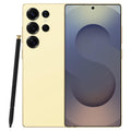 S25 Ultra / S11, 4GB+64GB, 6.75 inch Android 12 MTK6762 Octa Core, Network: 4G, Dual SIM, Plug:US Plug(Yellow)