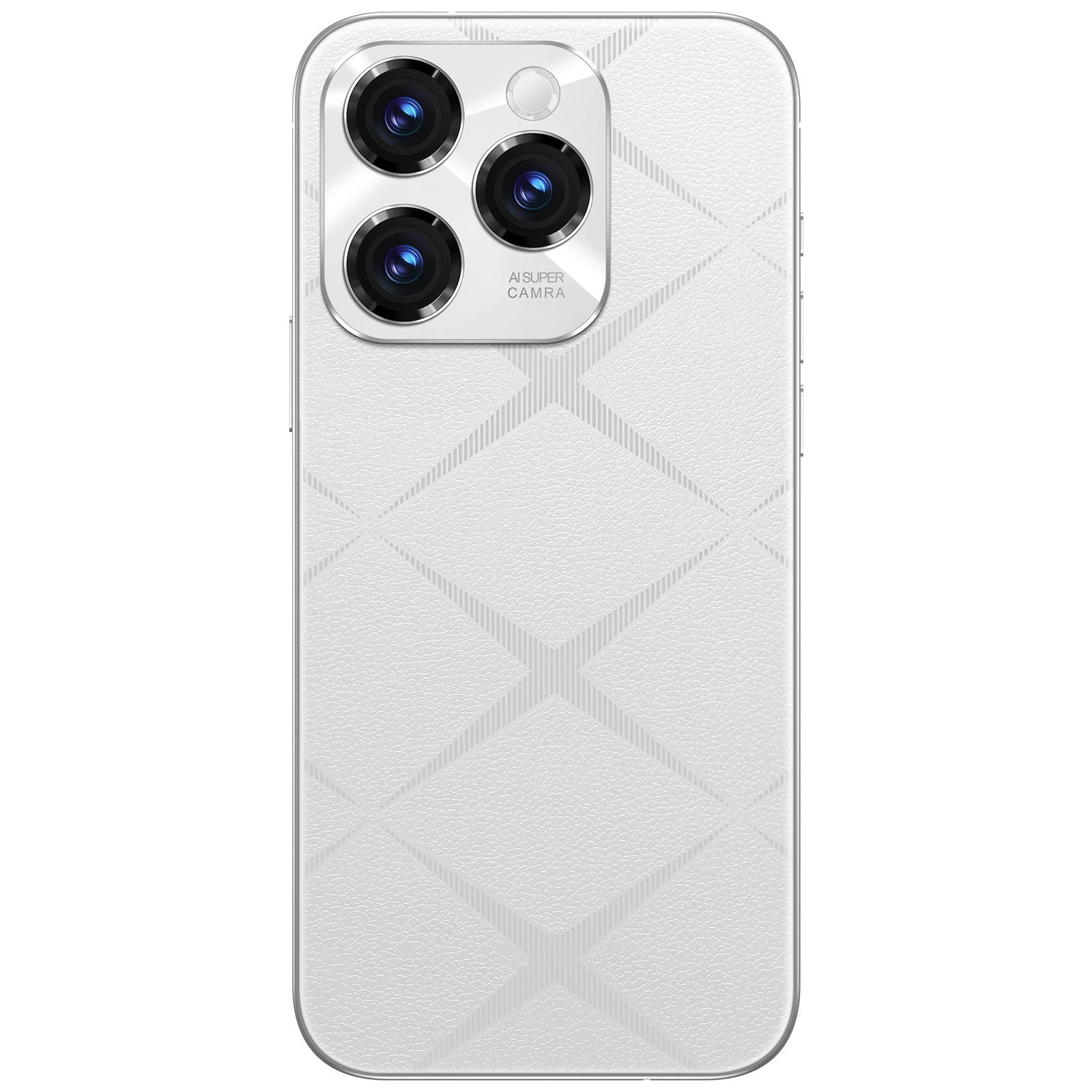 A16 Pro Max / PDA89-B, 4GB+64GB, 6.58 inch Android 10 MTK6739 Quad Core, Network: 4G, OTG, Dual SIM, Plug:US Plug(White)