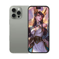 I16 Pro Max / PDQ6, 4GB+64GB, 6.58 inch Android 10 MTK6739 Quad Core, Network: 4G, Dual SIM, Plug:EU Plug(Grey)