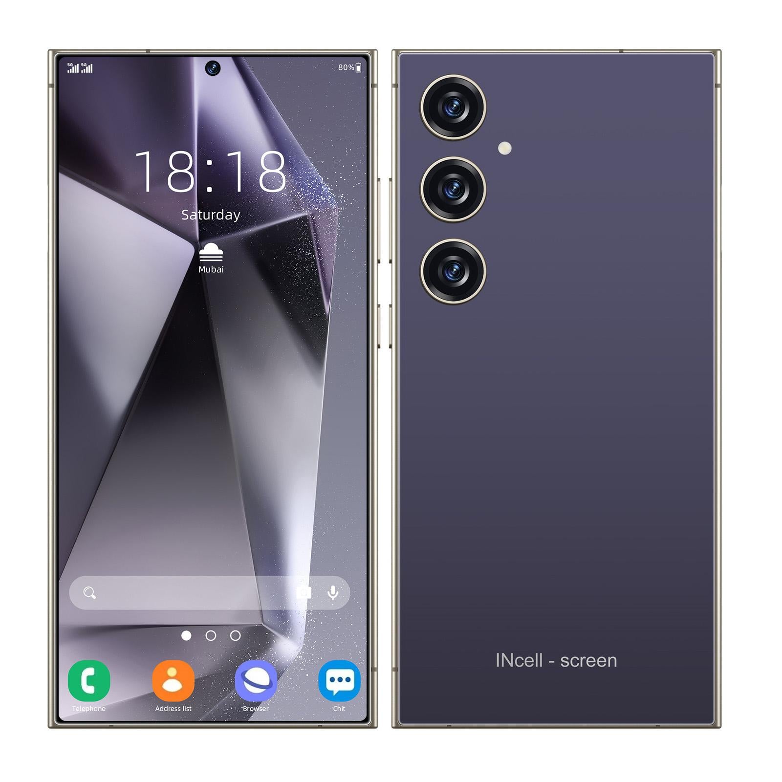 C24 Pro / S3-3, 3GB+64GB, 6.56 inch Android 10 MTK6739 Quad Core, Network: 4G, Dual SIM, Plug:AU Plug(Purple)