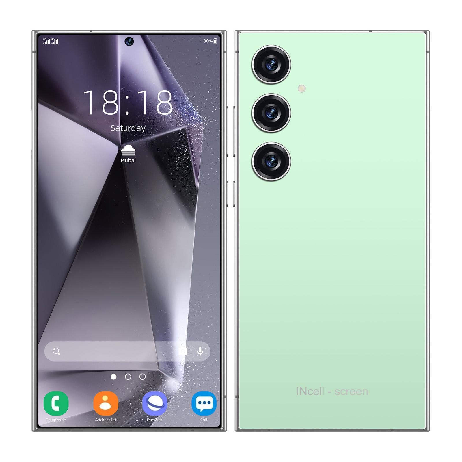 C24 Pro / S3-3, 3GB+64GB, 6.56 inch Android 10 MTK6739 Quad Core, Network: 4G, Dual SIM, Plug:AU Plug(Green)