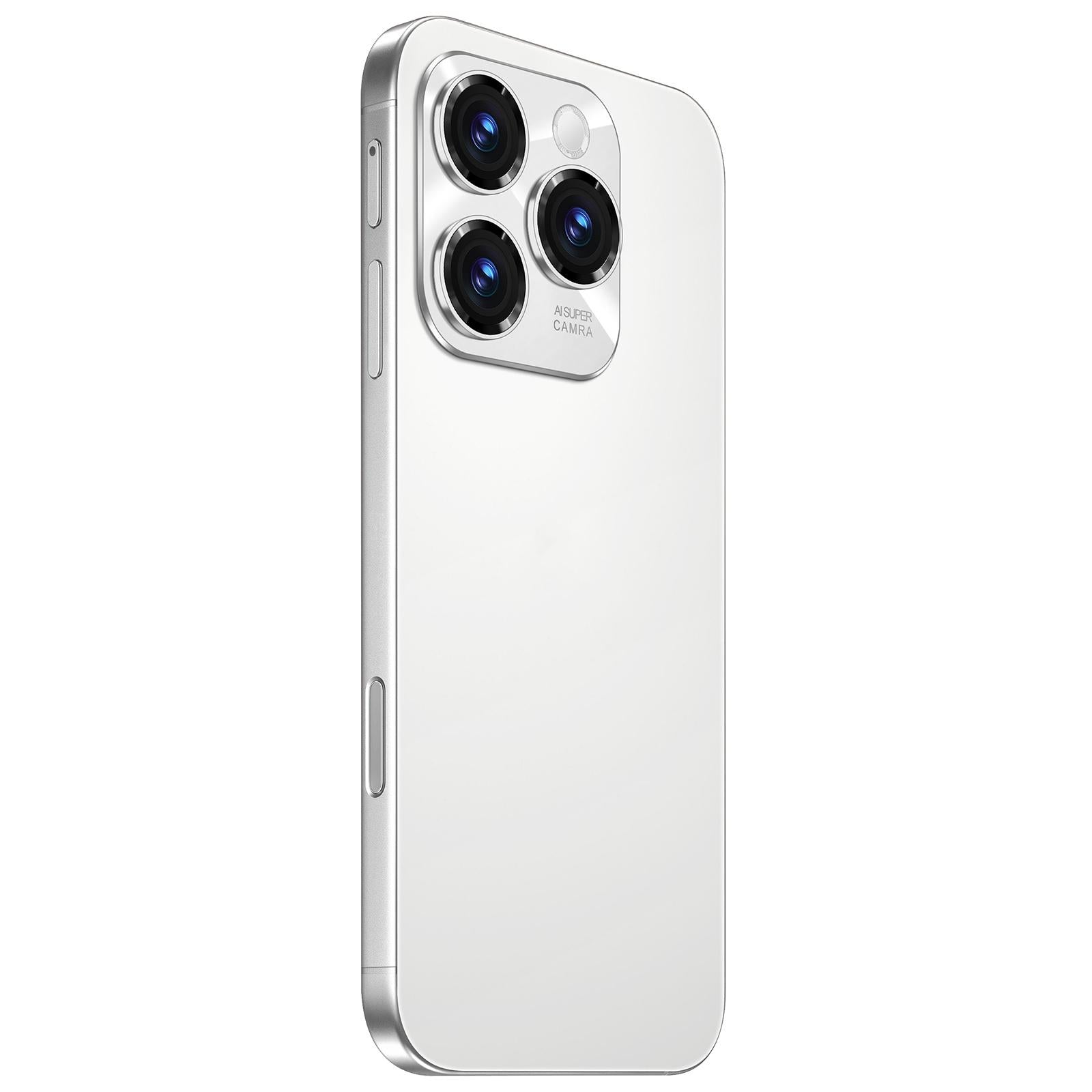 A16 Max / PDA89, 4GB+64GB, 6.58 inch Android 10 MTK6739 Quad Core, Network: 4G, Dual SIM, Plug:EU Plug(White)