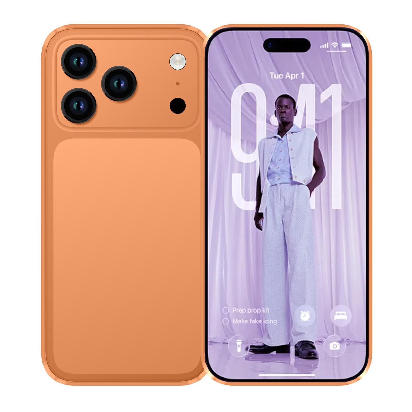 Melrose S17 Pro Mini, 4GB+64GB, 3.75 inch Android 12.0 MTK6765 Octa Core, Network: 4G, Dual SIM, Support Google Play(Orange)