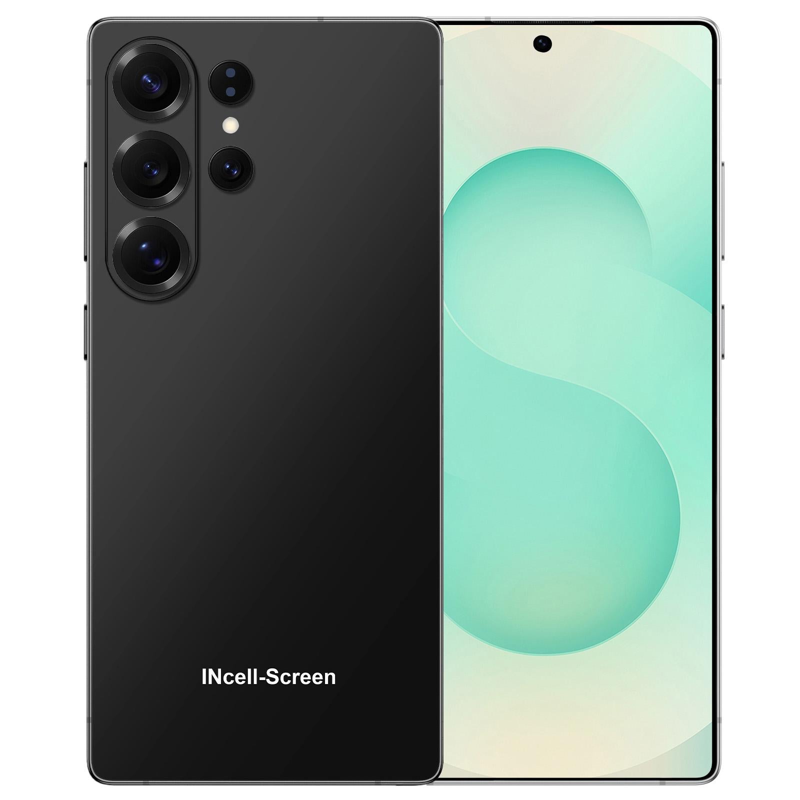 S26 Ultra / B9S, 4GB+64GB, 6.75 inch Android 10 MTK6739 Quad Core, Network: 4G, OTG, Dual SIM, Plug:EU Plug(Black)