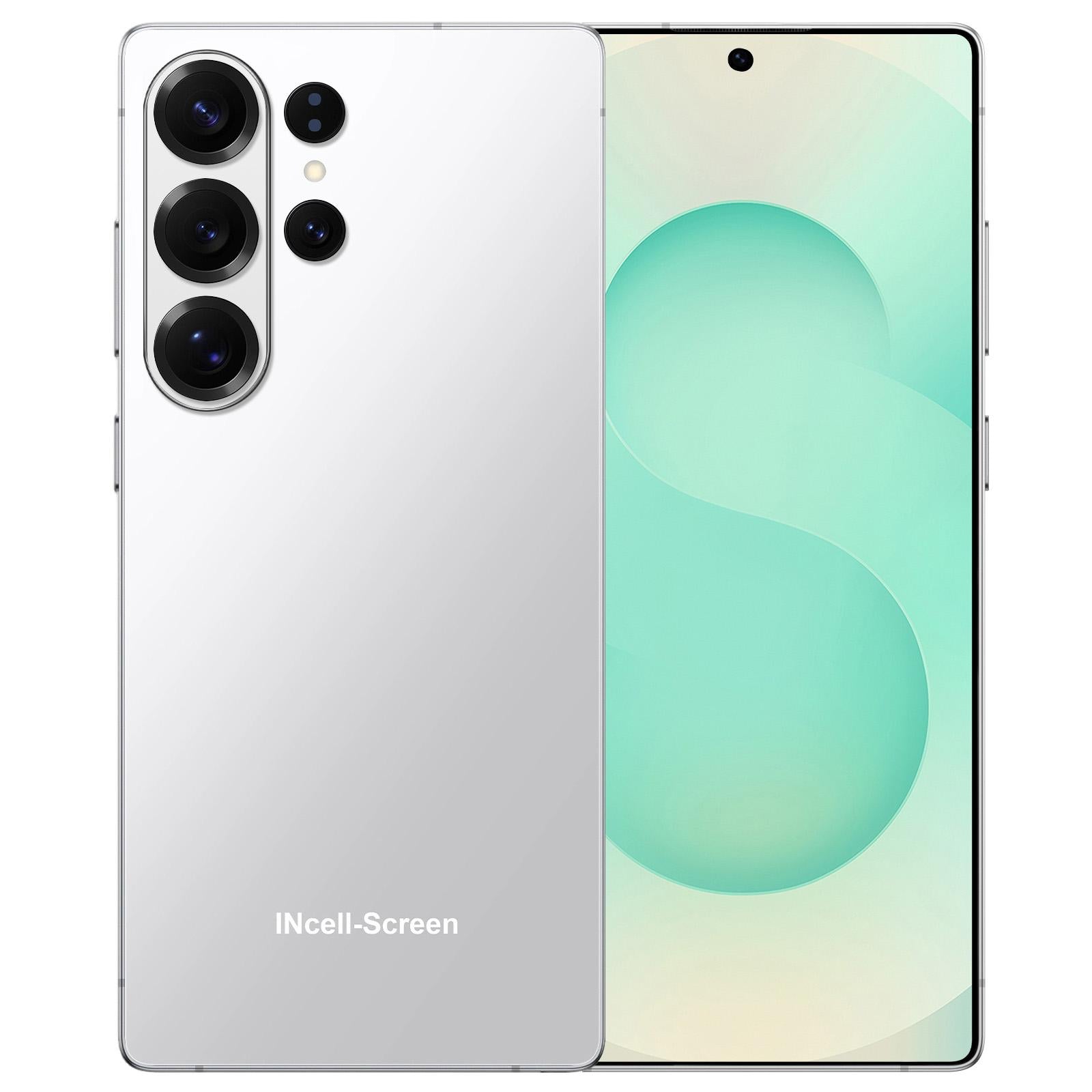 S26 Ultra / B9S, 4GB+64GB, 6.75 inch Android 10 MTK6739 Quad Core, Network: 4G, OTG, Dual SIM, Plug:US Plug(White)