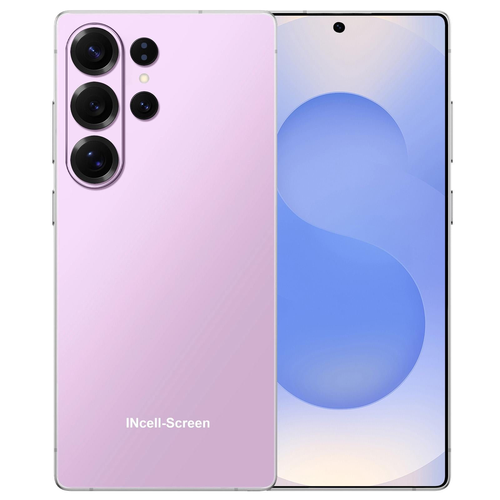 S26 Ultra / B9S, 4GB+64GB, 6.75 inch Android 10 MTK6739 Quad Core, Network: 4G, OTG, Dual SIM, Plug:UK Plug(Pink)