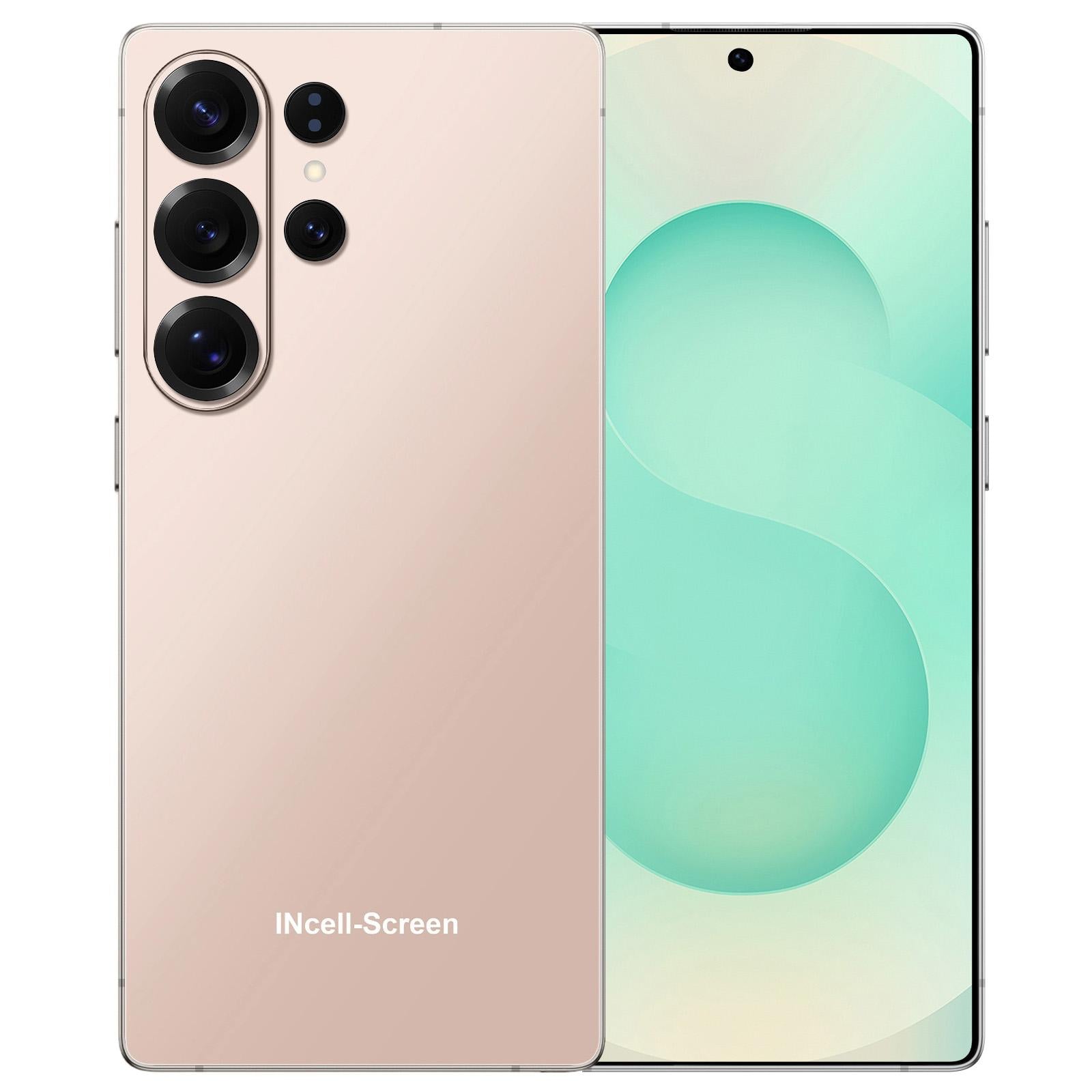 S26 Ultra / B9S, 4GB+64GB, 6.75 inch Android 10 MTK6739 Quad Core, Network: 4G, OTG, Dual SIM, Plug:UK Plug(Gold)