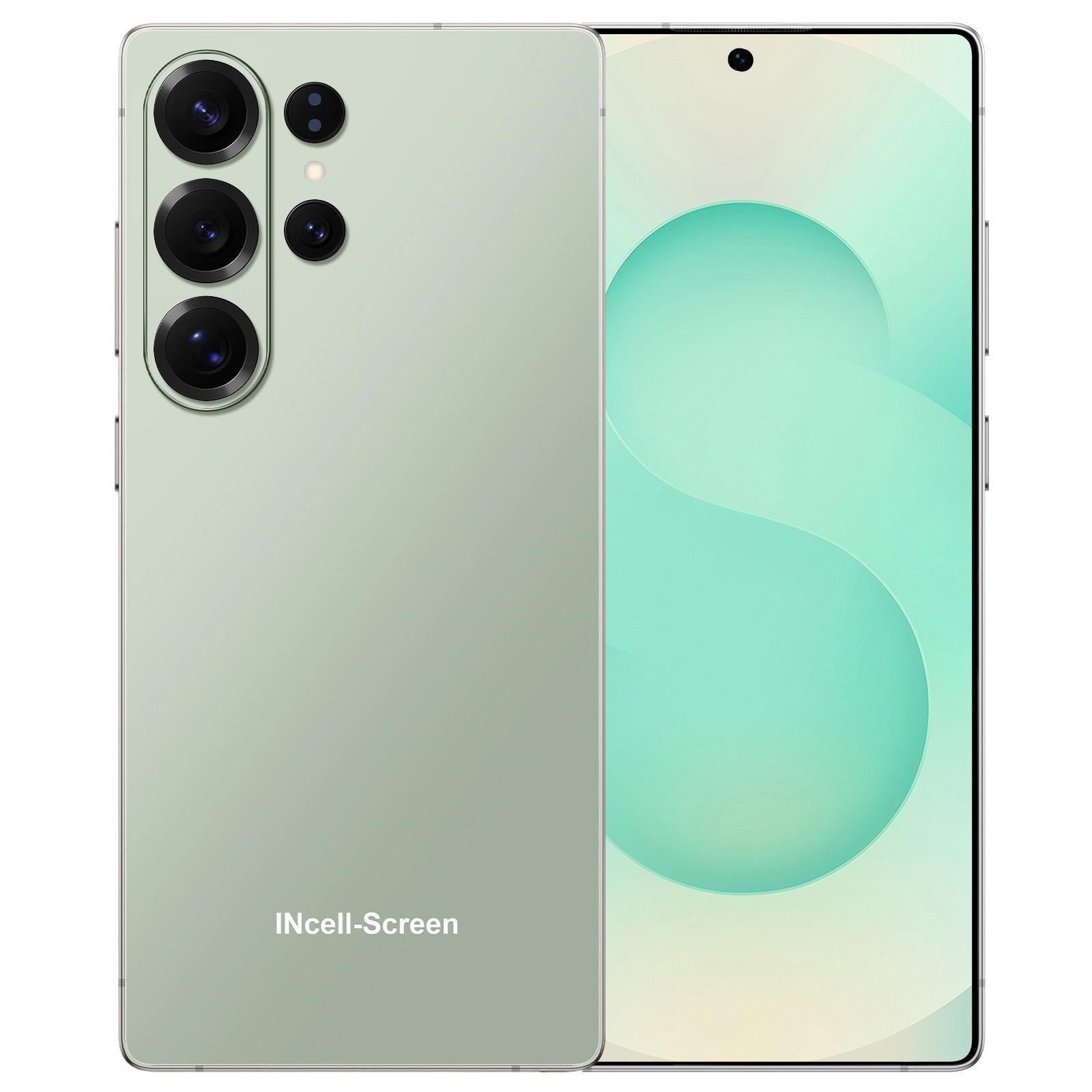 S26 Ultra / B9S, 4GB+64GB, 6.75 inch Android 10 MTK6739 Quad Core, Network: 4G, OTG, Dual SIM, Plug:AU Plug(Green)
