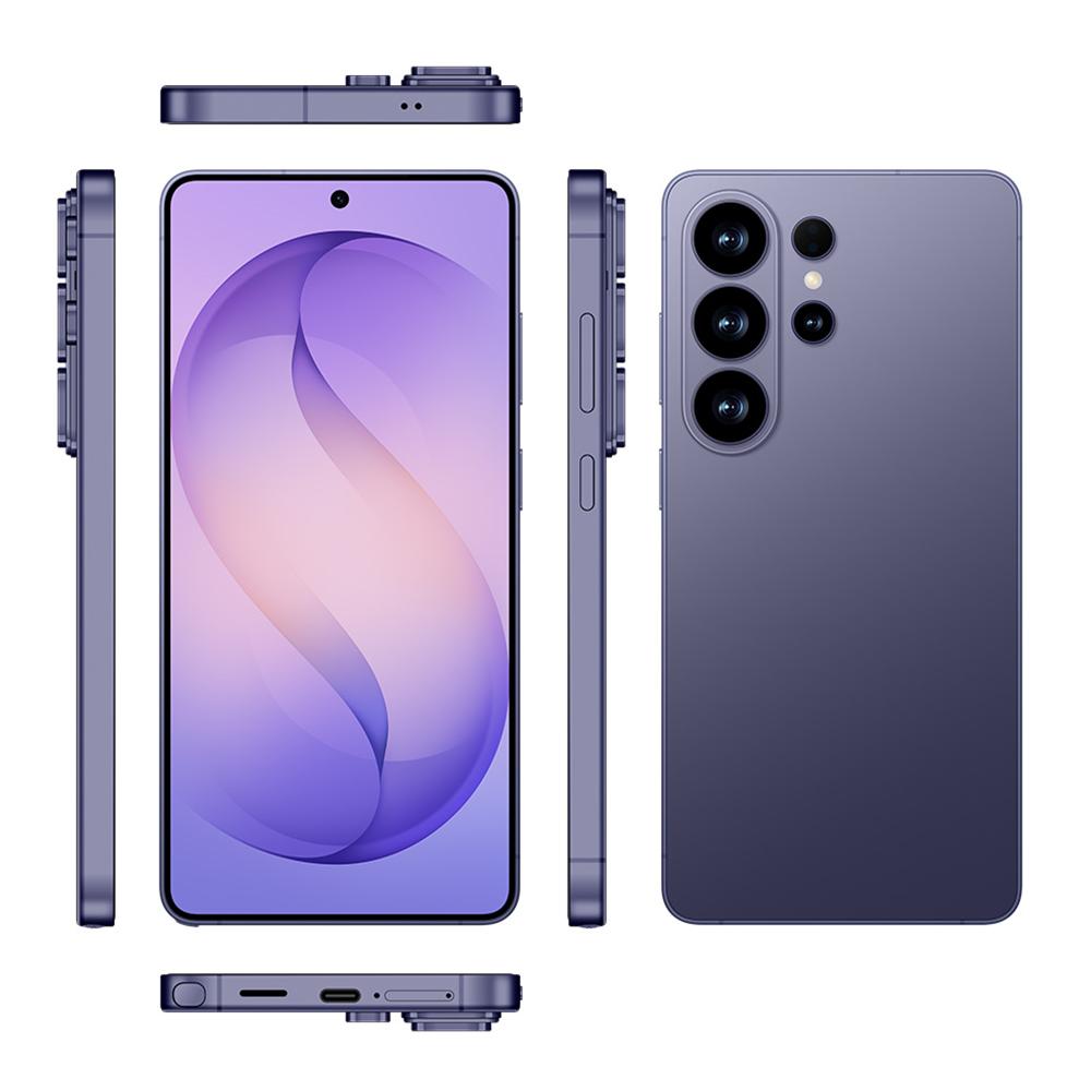 S26 Ultra / F112A, 4GB+64GB, 6.9 inch Android 11 MTK6762 Octa Core, Network: 4G, Dual SIM, Plug:EU Plug(Titanium Purple)