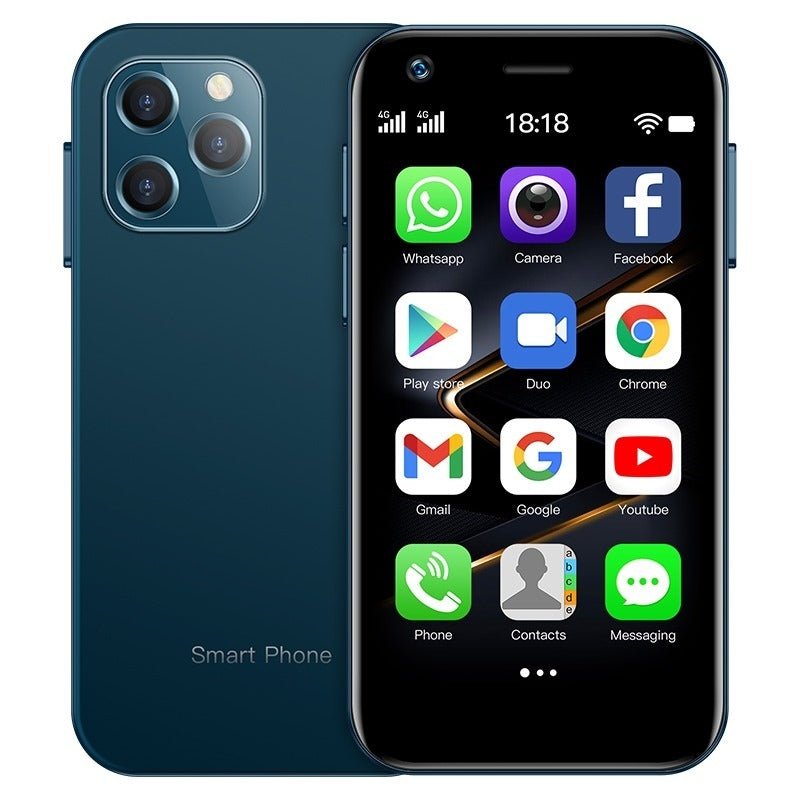 SOYES XS12 Pro, 2GB+16GB, 3.0 inch Android 10.0 MTK6750 Octa Core, Bluetooth, WiFi, OTG, Network: 4G, Dual SIM, Support Google Play (Blue)