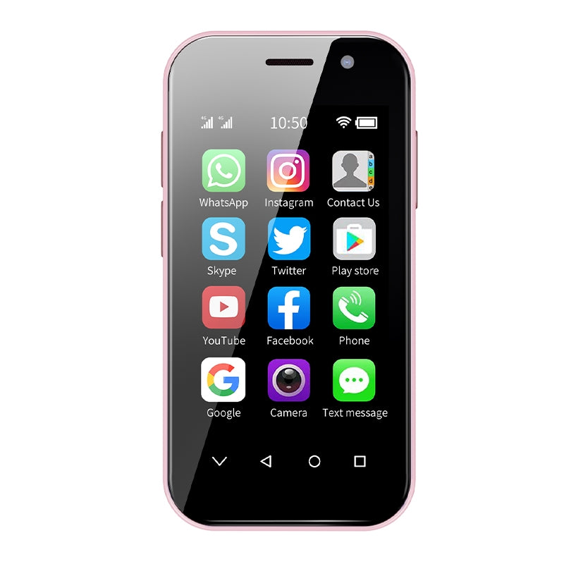 SOYES 14 Pro, 3GB+64GB, Face Recognition, 3.0 inch Android 9.0 MTK6739CW Quad Core up to 1.28GHz, OTG, Network: 4G, Dual SIM, Support Google Play(Pink)
