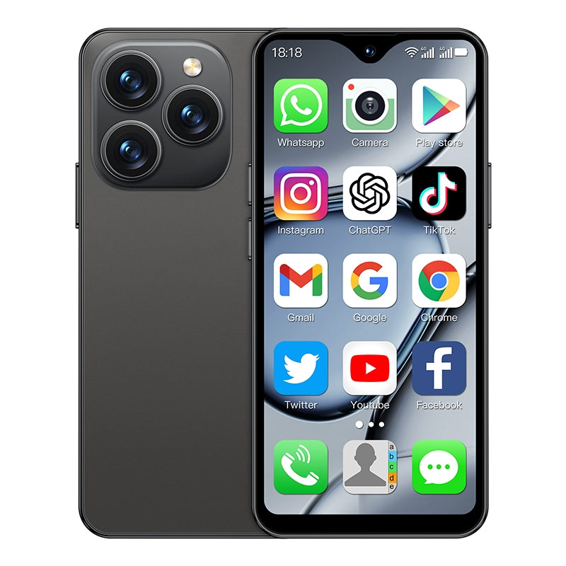 SOYES XS18 Pro Max, 2GB+16GB, Face ID, 4.3 inch Android 8.1 MTK6737A Quad Core, Network: 4G, OTG, Dual SIM (Black)