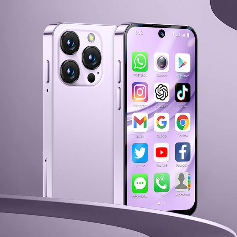 SOYES XS19 Pro, 3GB+32GB, 3.8 inch Android 12.0 MTK6762 Quad Core, Network: 4G, Dual SIM, GPS, OTG, Support Google Play Store (Purple)