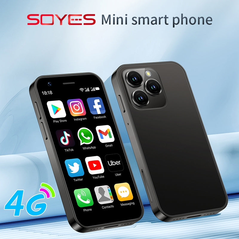 SOYES XS16, 3GB+64GB, 3.0 inch Android 10.0 MTK6737 Quad Core, Bluetooth, WiFi, Network: 4G, Dual SIM, Support Google Play Store (Black)