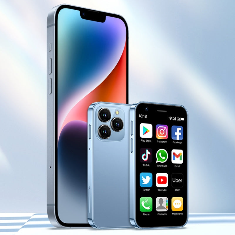 SOYES XS16, 3GB+64GB, 3.0 inch Android 10.0 MTK6737 Quad Core, Bluetooth, WiFi, Network: 4G, Dual SIM, Support Google Play Store (Blue)