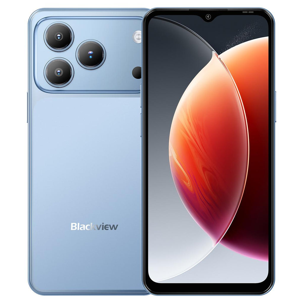 Blackview WAVE 7C, 4GB+64GB, 6.56 inch Android 16 Unisoc UMS312 Tiger T310 Quad Core, Network: 4G, OTG (Arctic Blue)