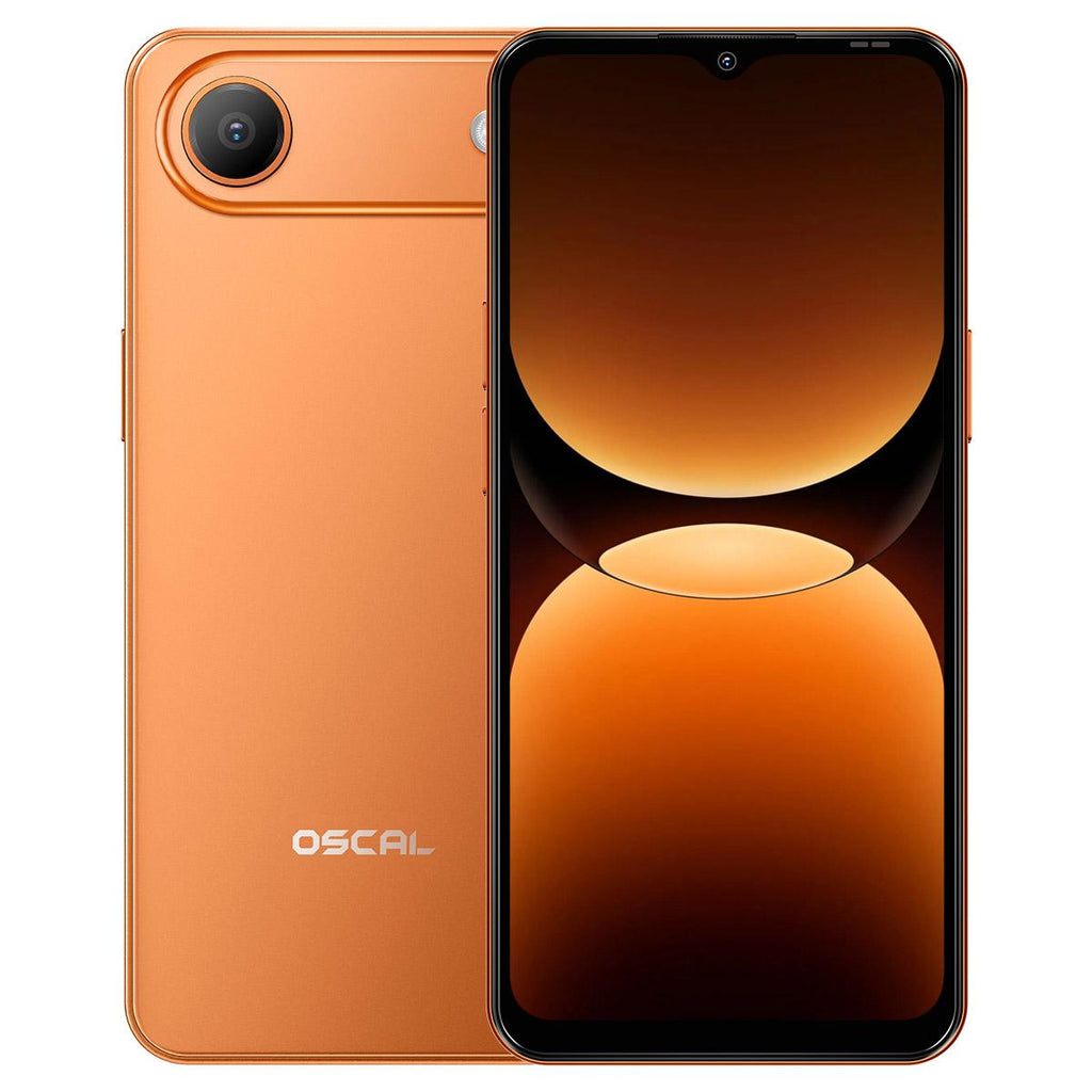 Blackview Oscal FLAT 3C, 4GB+128GB, 6.56 inch Android 16 Unisoc UMS312 T310 Quad Core, OTG, Network: 4G (Orange)