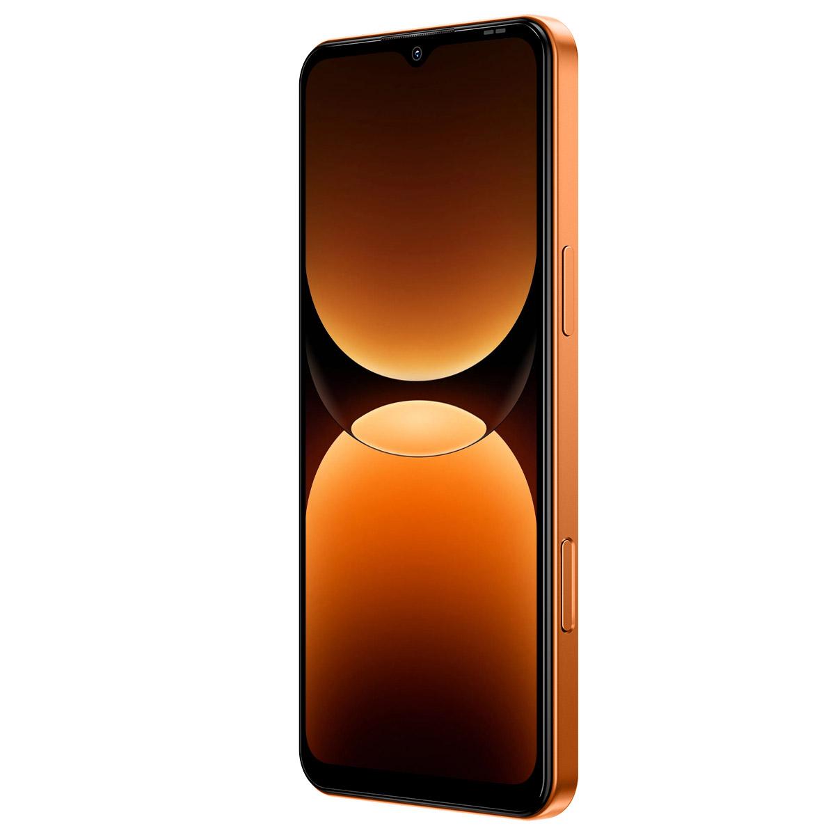 Blackview Oscal FLAT 3C, 4GB+128GB, 6.56 inch Android 16 Unisoc UMS312 T310 Quad Core, OTG, Network: 4G (Orange)