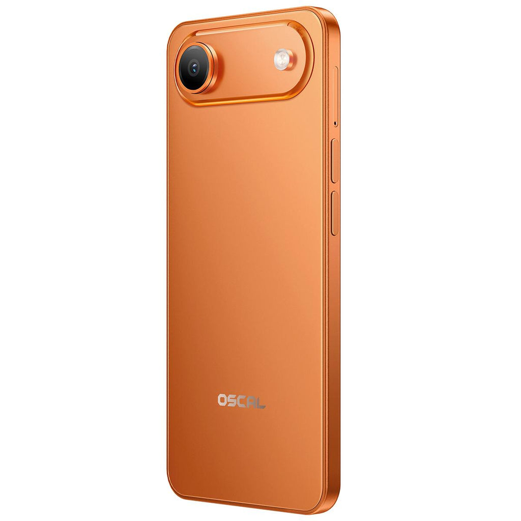 Blackview Oscal FLAT 3C, 4GB+128GB, 6.56 inch Android 16 Unisoc UMS312 T310 Quad Core, OTG, Network: 4G (Orange)