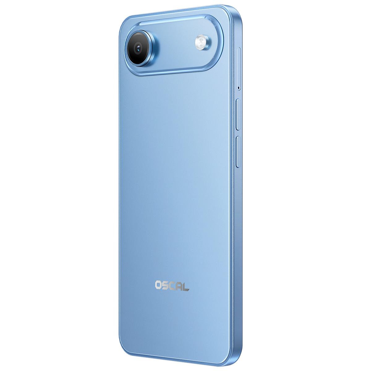 Blackview Oscal FLAT 3C, 4GB+128GB, 6.56 inch Android 16 Unisoc UMS312 T310 Quad Core, OTG, Network: 4G (Blue)