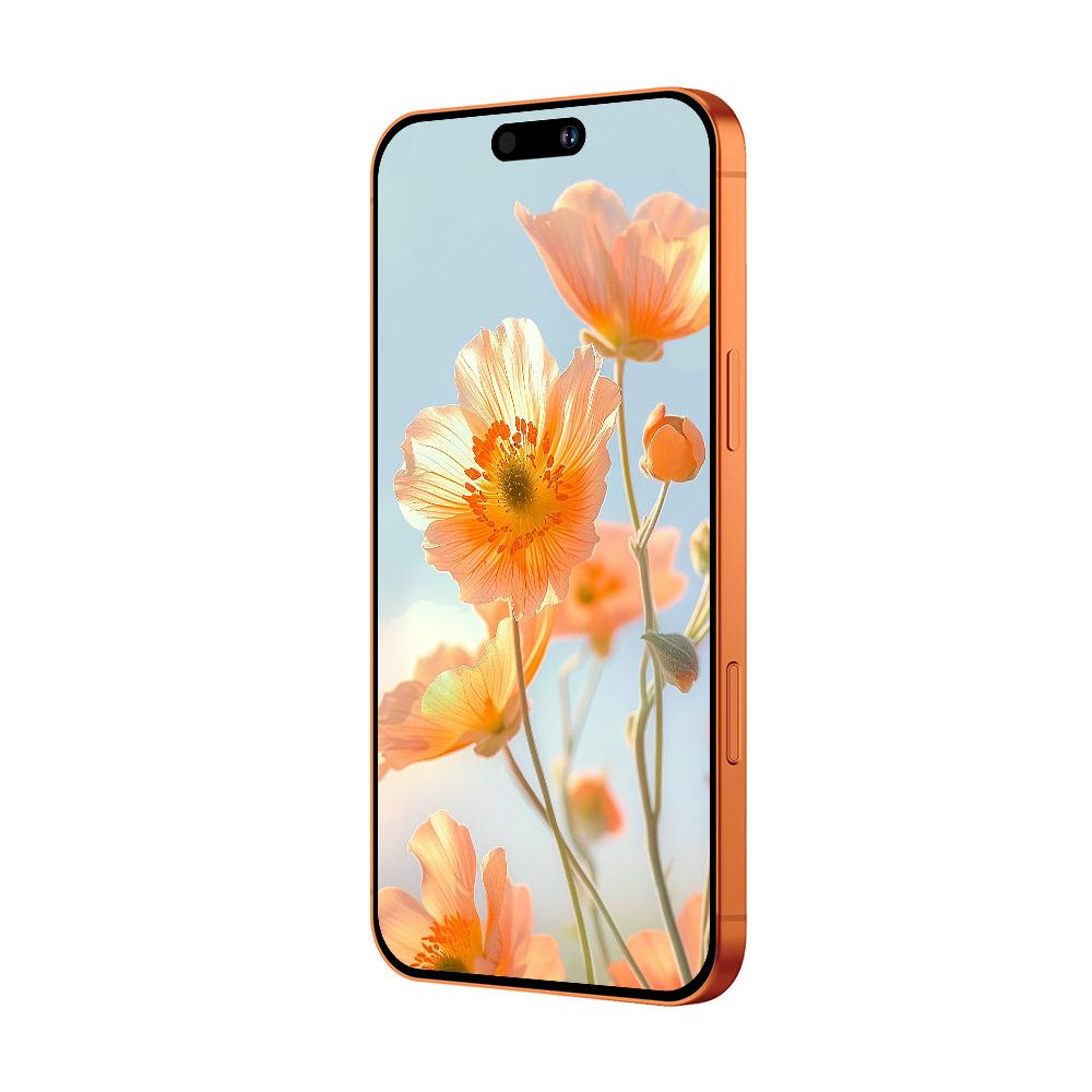 i17 Pro Max / A19, 4GB+64GB, 6.85 inch Android 8.1 MTK6762 Octa Core, Network: 4G, Dual SIM, AU Plug (Orange)