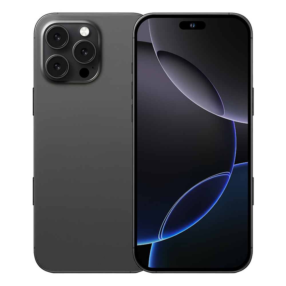 i16 Pro Max / A08, 3GB+32GB, 6.73 inch Screen, Face Identification, Android 8.1 MTK6753 Octa Core, Network: 3G, Dual SIM, AU Plug (Black)