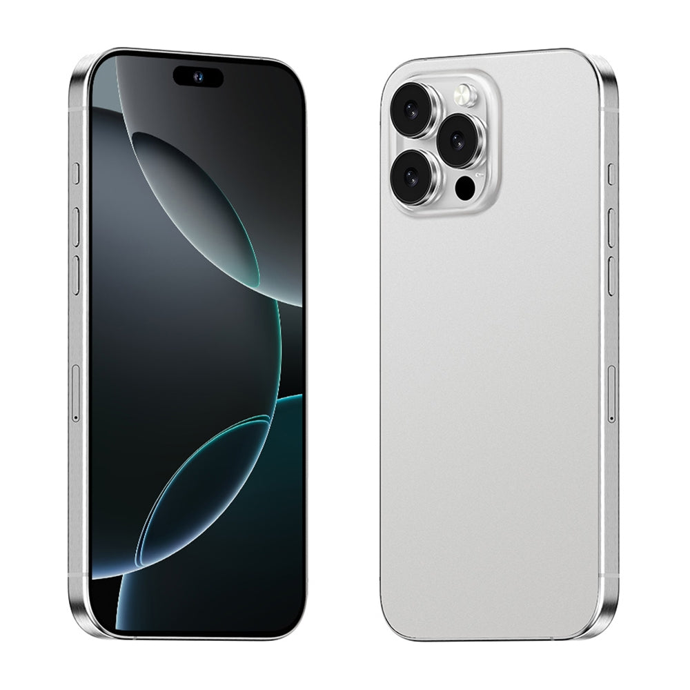 i16 Pro Max / A08, 3GB+32GB, 6.73 inch Screen, Face Identification, Android 8.1 MTK6753 Octa Core, Network: 3G, Dual SIM, US Plug (White)