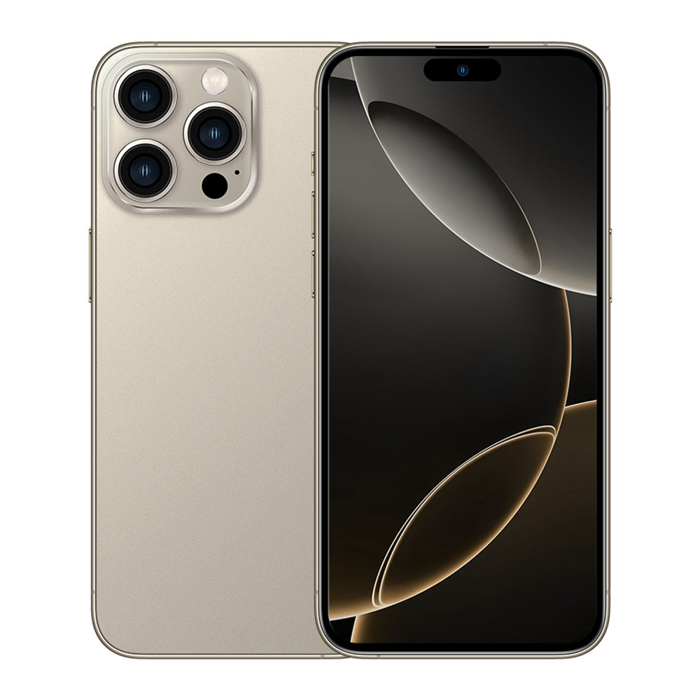 i16 Pro Max / Q5A, 6GB+128GB, 6.5 inch Screen, Face Identification, Android 10 MTK6762 Octa Core, OTG, NFC, Network: 4G, Dual SIM, AU Plug (Grey)