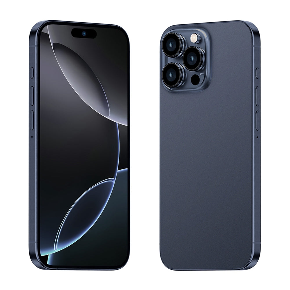 i16 Pro Max / Q5A, 6GB+128GB, 6.5 inch Screen, Face Identification, Android 10 MTK6762 Octa Core, OTG, NFC, Network: 4G, Dual SIM, US Plug (Blue)