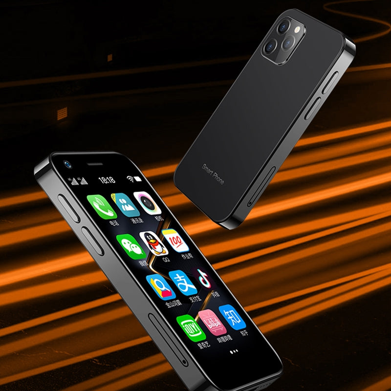 SOYES XS12, 3GB+32GB,  3.0 inch Android 9.0 MTK6737M Quad Core up to 1.1GHz, Bluetooth, WiFi, FM, Network: 4G, Dual SIM(Black)