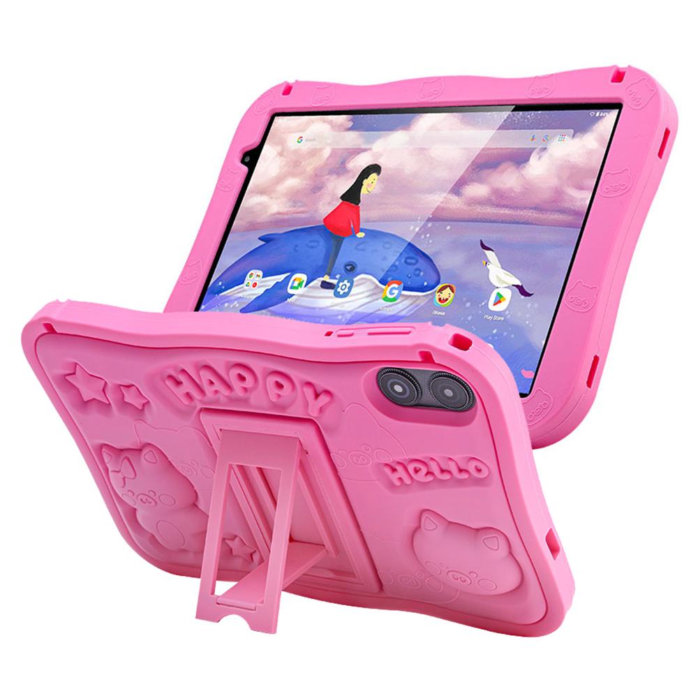 Boxchip D11 WiFi Kid Tablet PC with Silicone Case, 3GB+32GB, 10.1 inch Android 15 Allwinner A333 5-Core CPU, EU Plug
