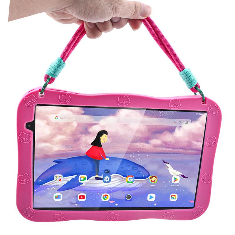 Boxchip D11 WiFi Kid Tablet PC with Silicone Case, 3GB+32GB, 10.1 inch Android 15 Allwinner A333 5-Core CPU, EU Plug