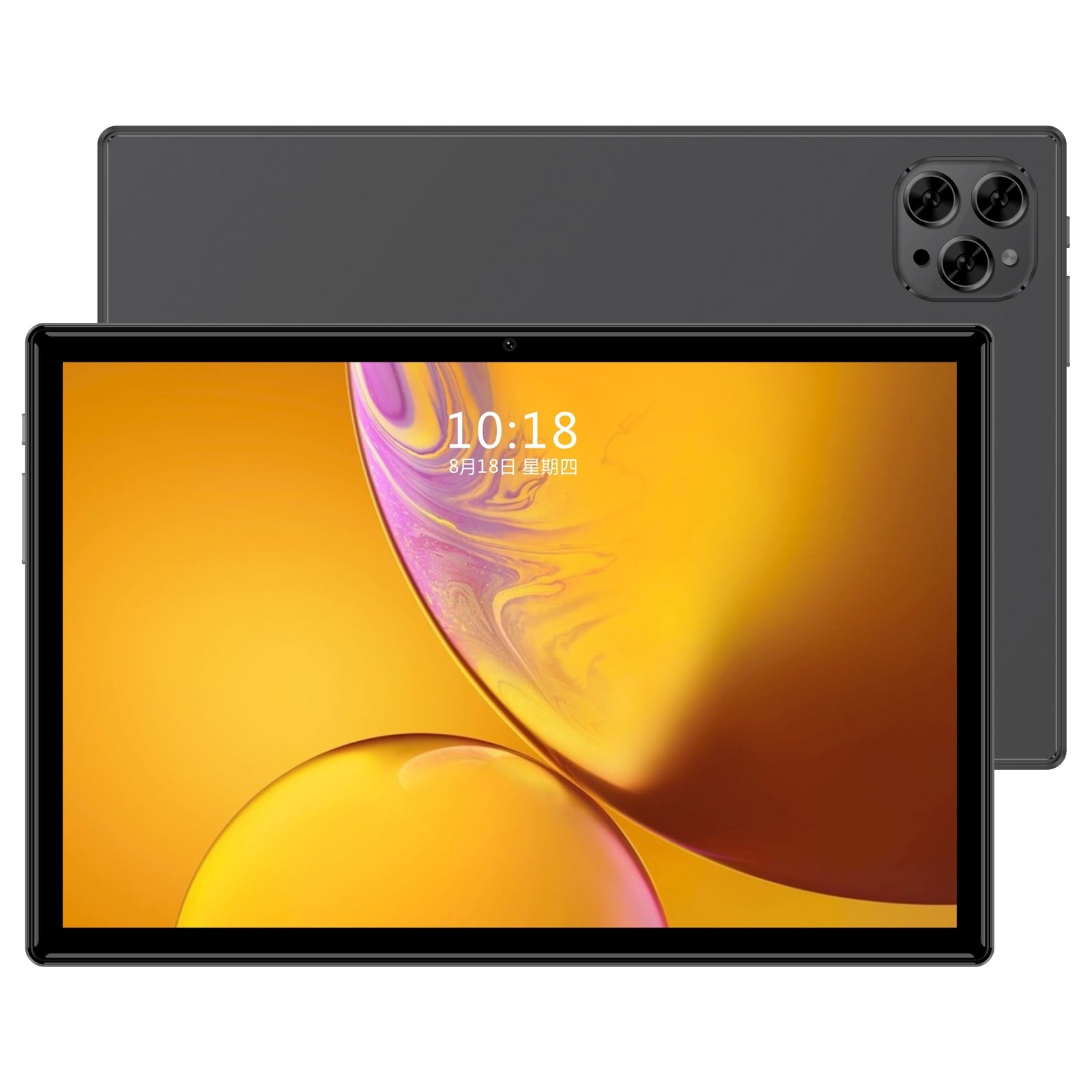 X09 10.1 inch 4G LTE Tablet PC, 4GB+32GB, Android 8.1 MTK6755 Octa Core, Support Dual SIM, EU Plug (Black)