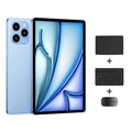 Pad 8 Pro 10.1 inch 4G LTE Tablet PC Combo Set, 4GB+32GB, Android 10 MT6755 Octa Core, with Keyboard / Mouse / Leather Case, EU Plug (Blue)