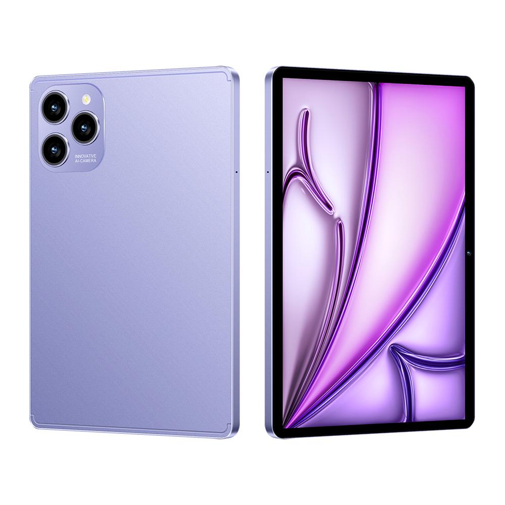 Pad 8 Pro 10.1 inch 4G LTE Tablet PC Combo Set, 4GB+32GB, Android 10 MT6755 Octa Core, with Keyboard / Mouse / Leather Case, EU Plug (Purple)