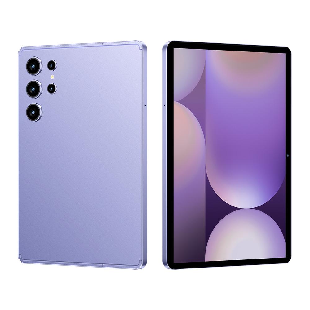 Pad 9 Pro 10.1 inch 4G LTE Tablet PC Combo Set, 4GB+32GB, Android 10 MT6755 Octa Core, with Keyboard / Mouse / Leather Case, US Plug (Purple)