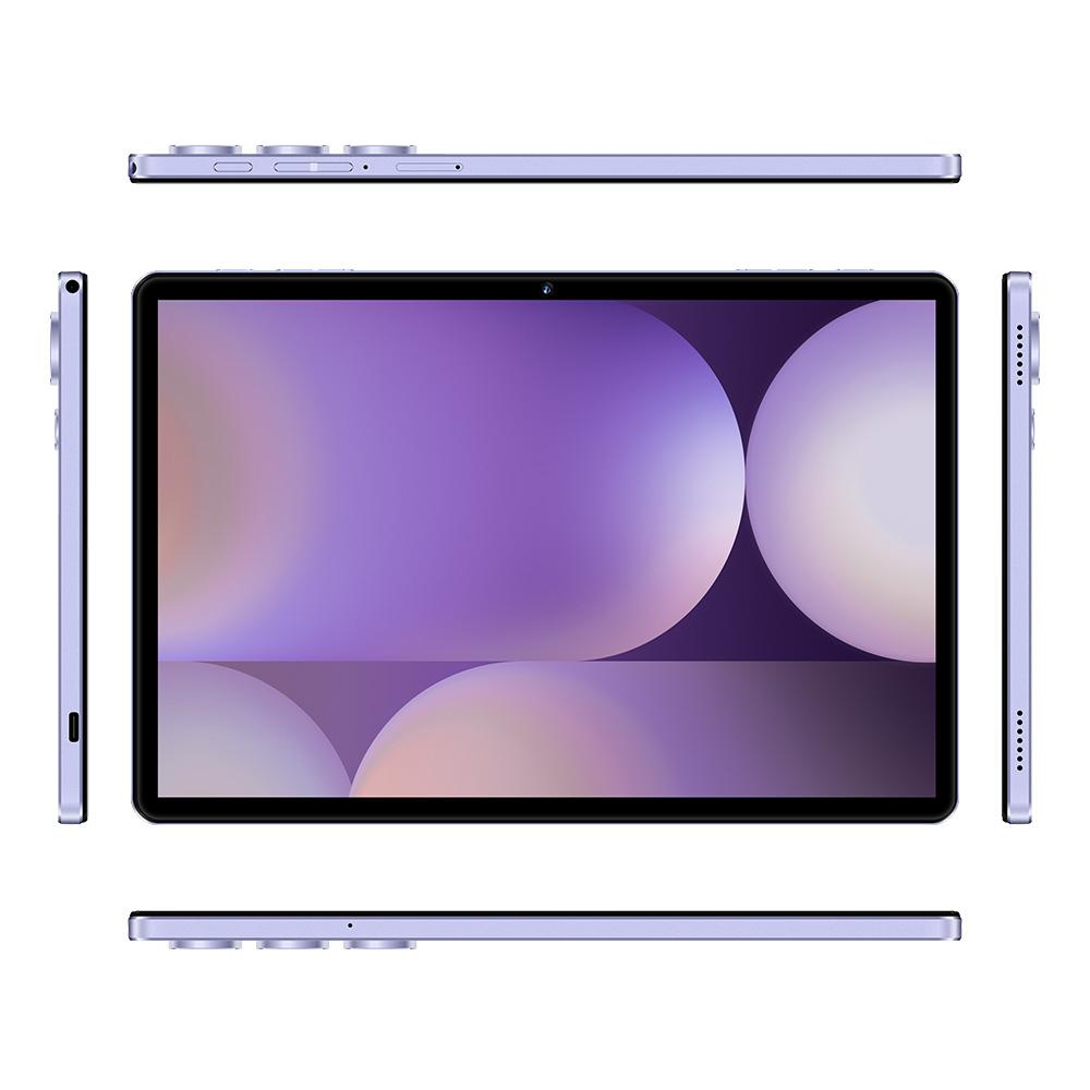 Pad 9 Pro 10.1 inch 4G LTE Tablet PC Combo Set, 4GB+32GB, Android 10 MT6755 Octa Core, with Keyboard / Mouse / Leather Case, US Plug (Purple)