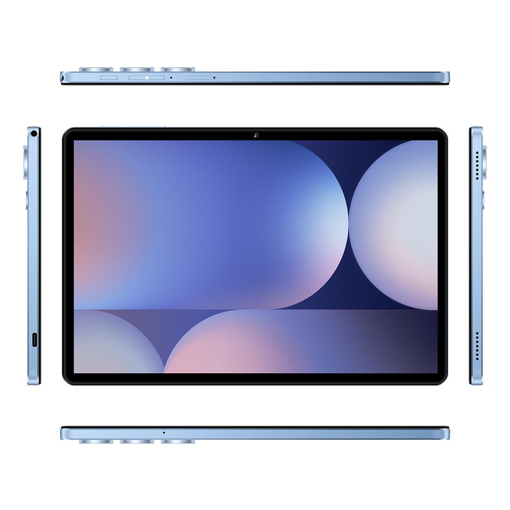 Pad 9 Pro 10.1 inch 4G LTE Tablet PC Combo Set, 4GB+32GB, Android 10 MT6755 Octa Core, with Keyboard / Mouse / Leather Case, UK Plug (Blue)